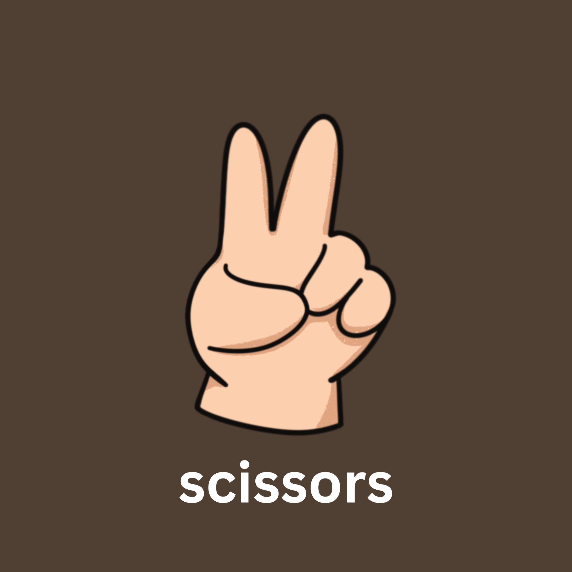 scissors button